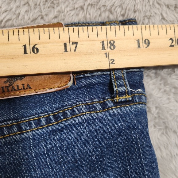 Unicorno‎ Uomo Italia Jeans Men's 38x30 Blue Denim Straight Leg Made in Italy - Picture 4 of 13